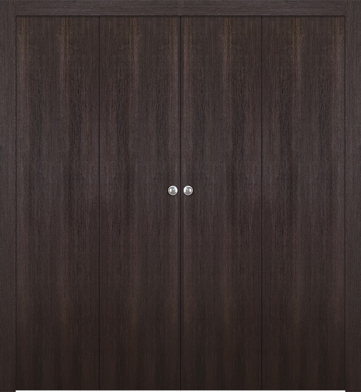 OPTIMA VERALINGA OAK DOUBLE BI-FOLD BELLDINNI MODERN INTERIOR DOOR - 1
