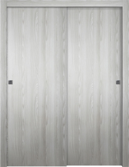 OPTIMA RIBEIRA ASH BYPASS BELLDINNI MODERN INTERIOR DOOR - 1