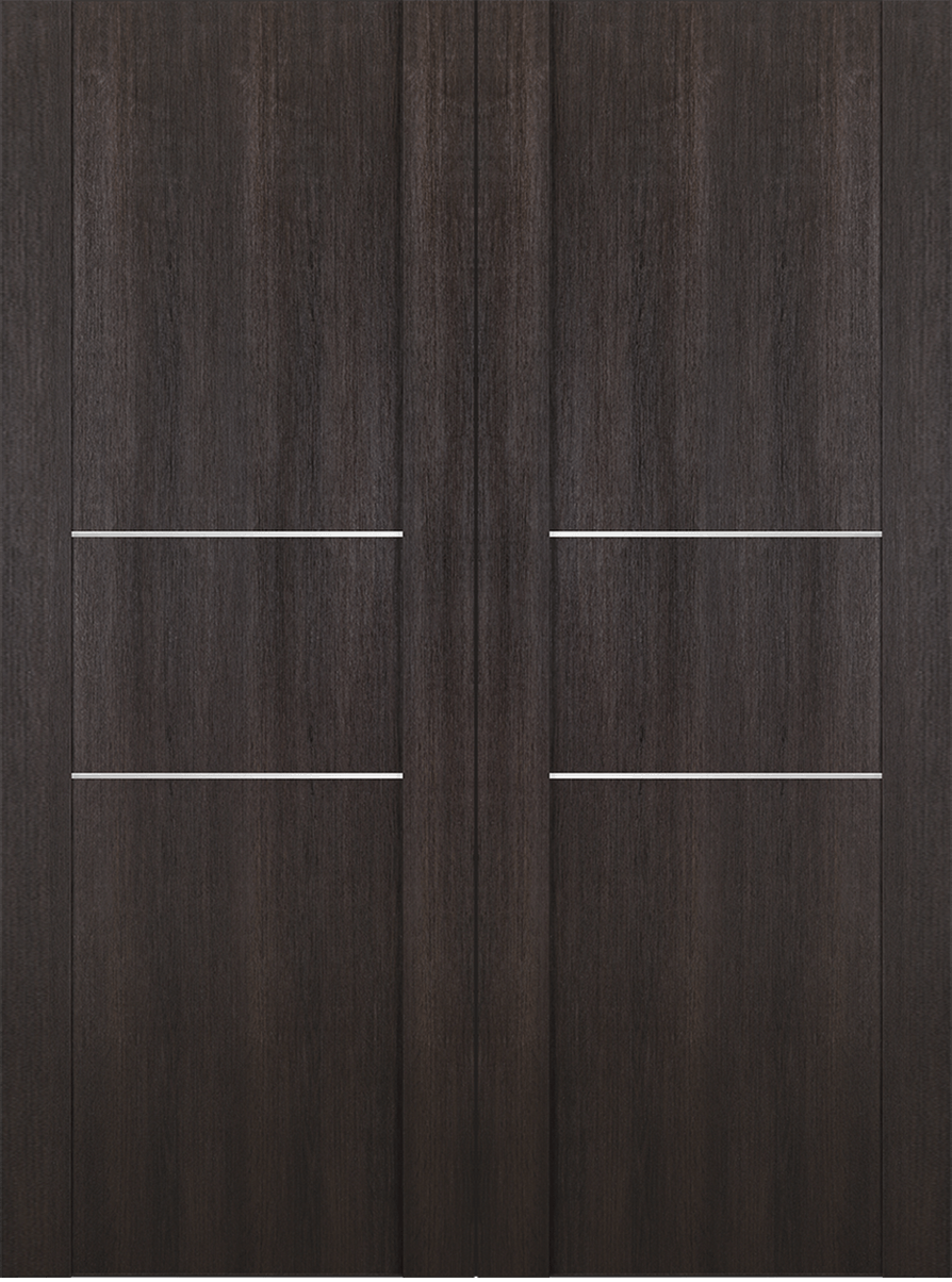 AVON 01 2H VERALINGA OAK DOUBLE BARN BELLDINNI MODERN INTERIOR DOOR - 2