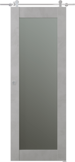 AVON 207 VETRO LIGHT URBAN BARN BELLDINNI MODERN INTERIOR DOOR - 1
