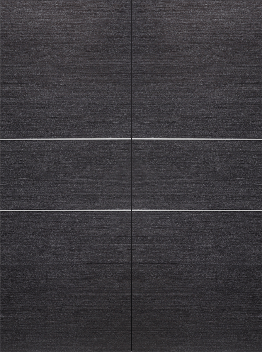 AVANTI 2H BLACK APRICOT DOUBLE BARN BELLDINNI MODERN INTERIOR DOOR - 2