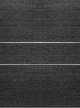 AVANTI 2H BLACK APRICOT DOUBLE BARN BELLDINNI MODERN INTERIOR DOOR - 2