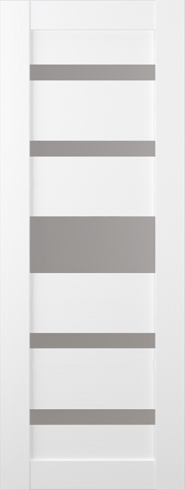 GINA VETRO BIANCO NOBLE SLAB DOORS BELLDINNI MODERN INTERIOR DOOR - 1