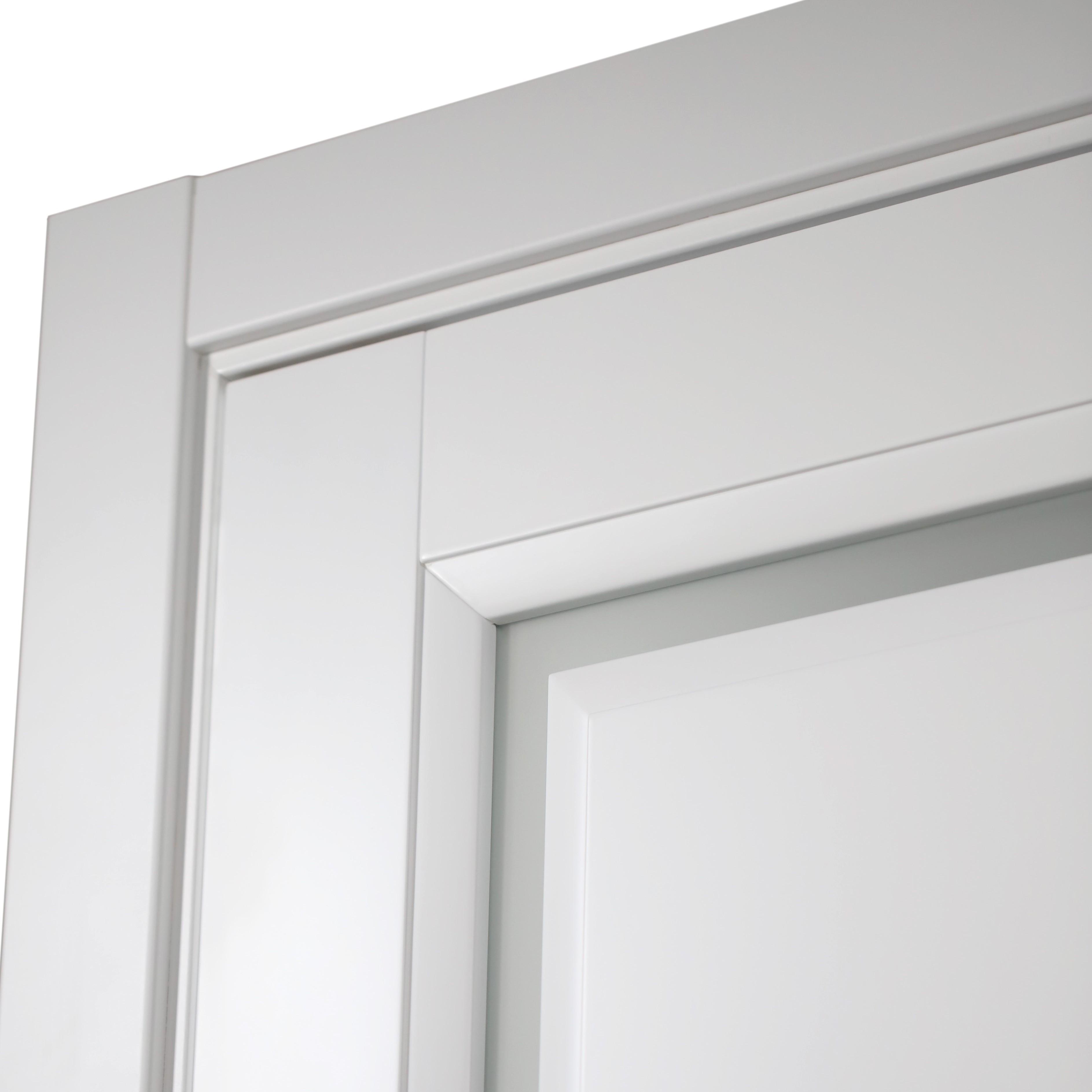 AURUM 1 VETRO POLAR WHITE CLOSET BELLDINNI MODERN INTERIOR DOOR - 3