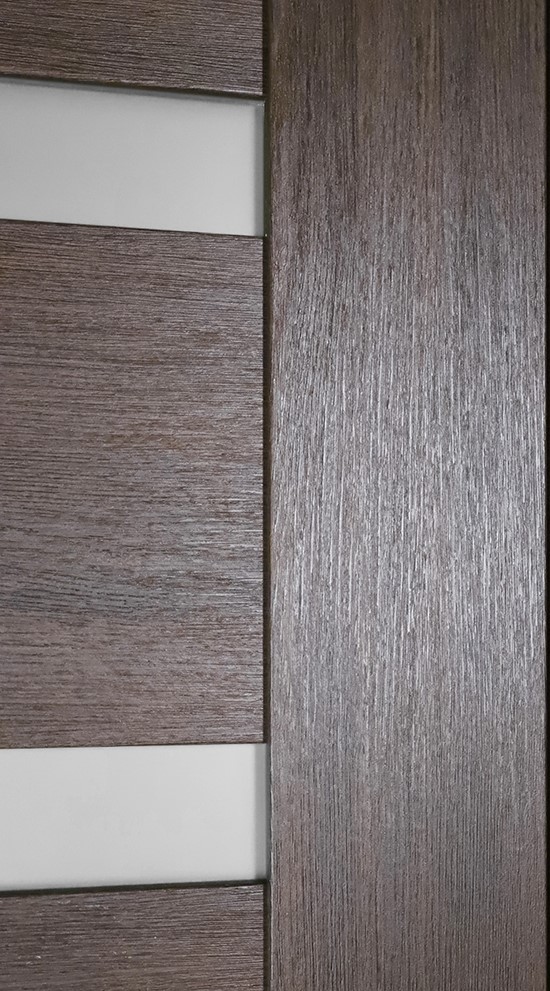 AVON 07-06 VETRO VERALINGA OAK SLAB BELLDINNI MODERN INTERIOR DOOR - 2