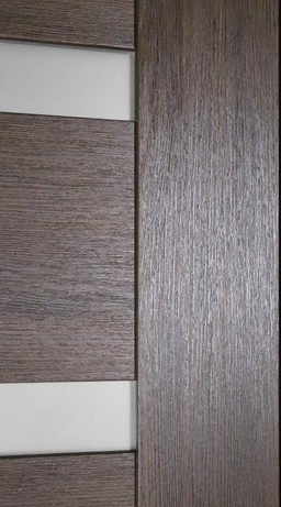 AVON 07-06 VETRO VERALINGA OAK SLAB BELLDINNI MODERN INTERIOR DOOR - 2