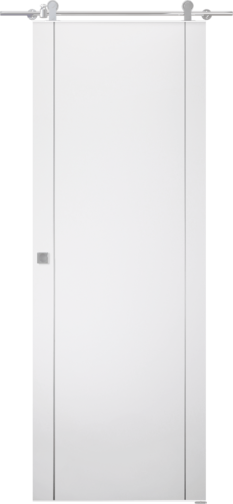 SMART PRO 2U POLAR WHITE BARN BELLDINNI MODERN INTERIOR DOOR - 1