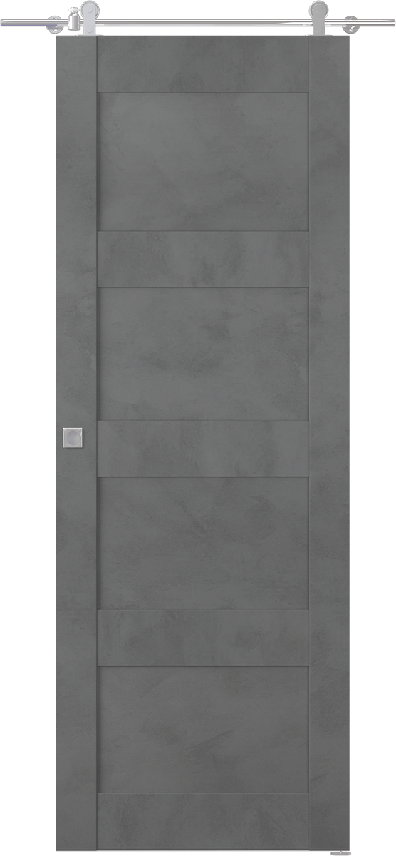 AVON 07 3R DARK URBAN BARN BELLDINNI MODERN INTERIOR DOOR - 1