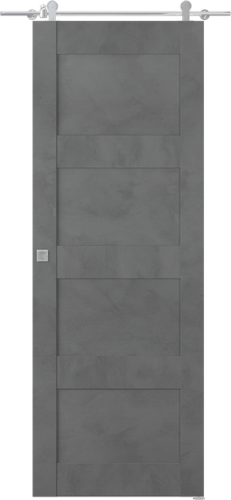 AVON 07 3R DARK URBAN BARN BELLDINNI MODERN INTERIOR DOOR - 1