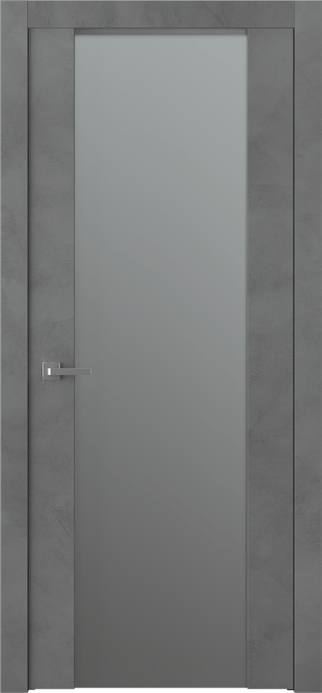 AVON 202 VETRO DARK URBAN SWING BELLDINNI MODERN INTERIOR DOOR - 1