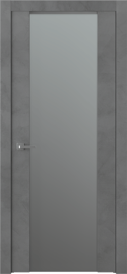 AVON 202 VETRO DARK URBAN SWING BELLDINNI MODERN INTERIOR DOOR - 1