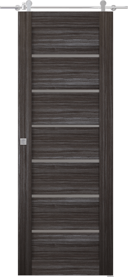 ALBA GRAY OAK BARN BELLDINNI MODERN INTERIOR DOOR - 1