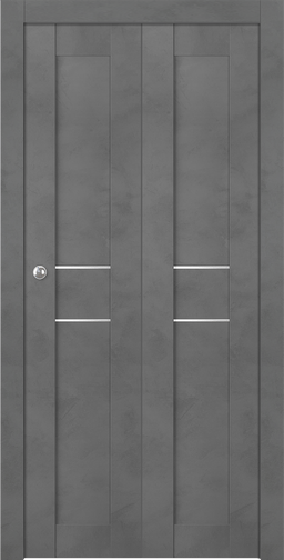 AVON 07 2HN DARK URBAN BI-FOLD BELLDINNI MODERN INTERIOR DOOR - 1