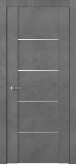 AVON 01 4H DARK URBAN SWING BELLDINNI MODERN INTERIOR DOOR - 1