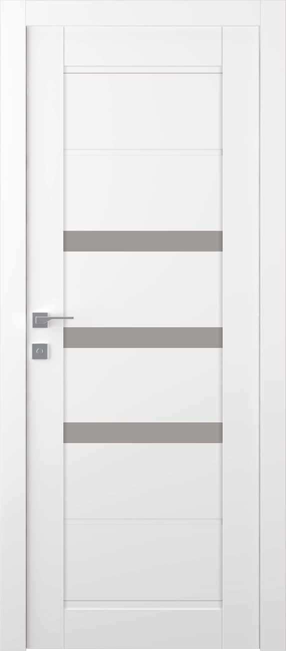 RITA VETRO SNOW WHITE SWING BELLDINNI MODERN INTERIOR DOOR - 1