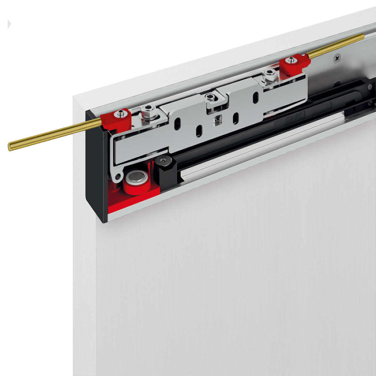 PALLADIO 4H BIANCO NOBLE DOUBLE MAGIC BELLDINNI MODERN INTERIOR DOOR - 3
