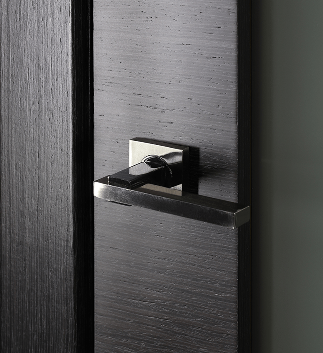 AVANTI 202 VETRO BLACK APRICOT CLOSET BELLDINNI MODERN INTERIOR DOOR - 2