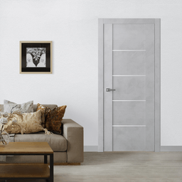 AVON 01 4H LIGHT URBAN DOUBLE BELLDINNI MODERN INTERIOR DOOR - 2