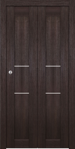 AVON 07 2H VERALINGA OAK BI-FOLD BELLDINNI MODERN INTERIOR DOOR - 1