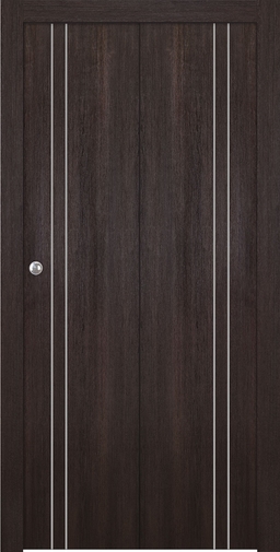 OPTIMA 2V VERALINGA OAK BI-FOLD BELLDINNI MODERN INTERIOR DOOR - 1