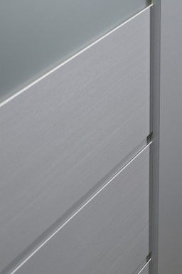 VITA VETRO BIANCO NOBLE SWING BELLDINNI MODERN INTERIOR DOOR - 4