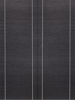 AVANTI 2U BLACK APRICOT DOUBLE MAGIC BELLDINNI MODERN INTERIOR DOOR - 2