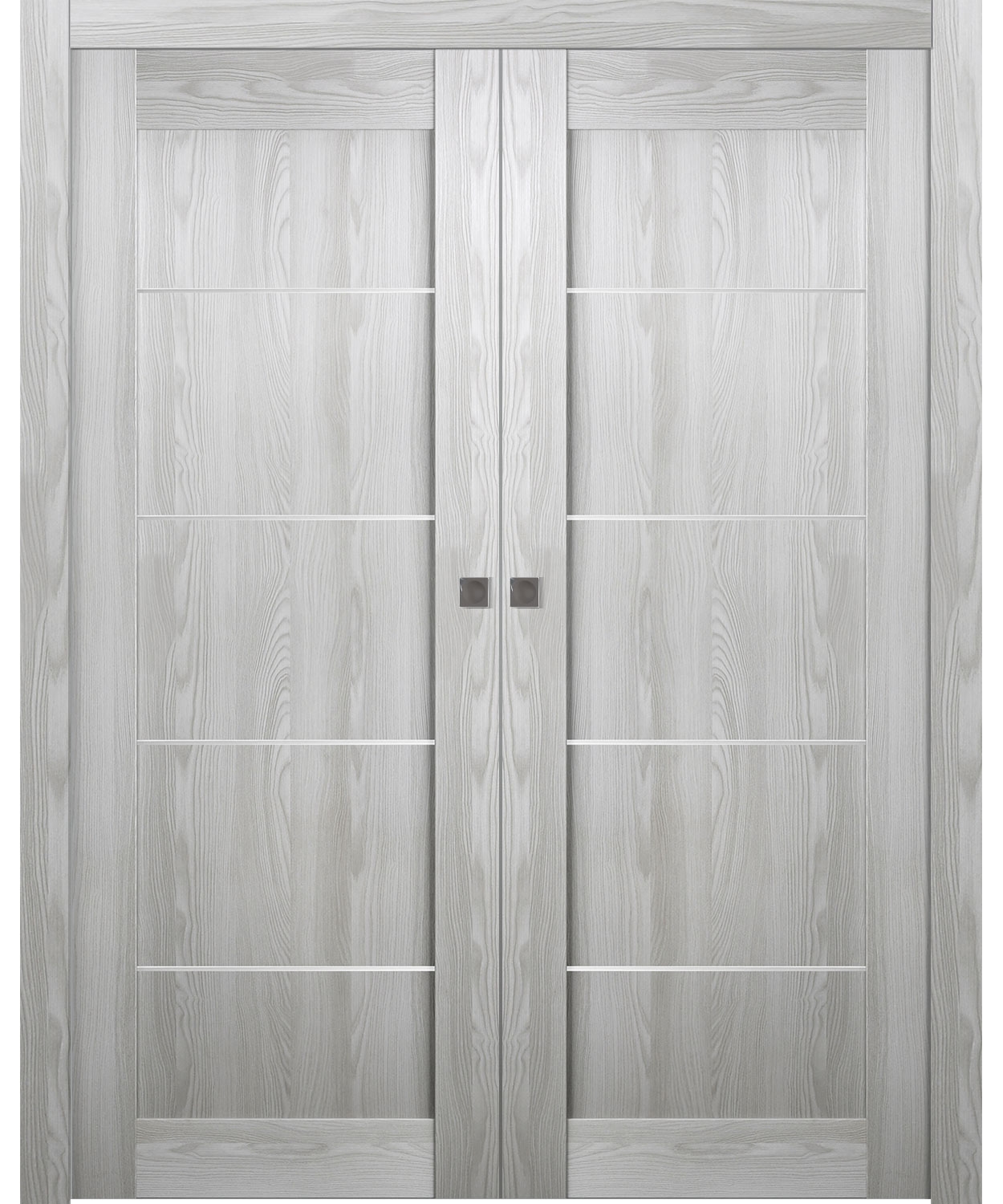 AVON 07 4H RIBEIRA ASH DOUBLE POCKET BELLDINNI MODERN INTERIOR DOOR - 1