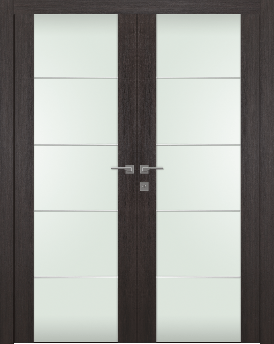 AVON 202 4H VETRO VERALINGA OAK CLOSET BELLDINNI MODERN INTERIOR DOOR - 1