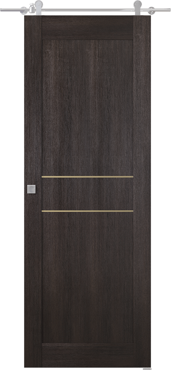 AVON 07 2HN GOLD VERALINGA OAK BARN BELLDINNI MODERN INTERIOR DOOR - 1