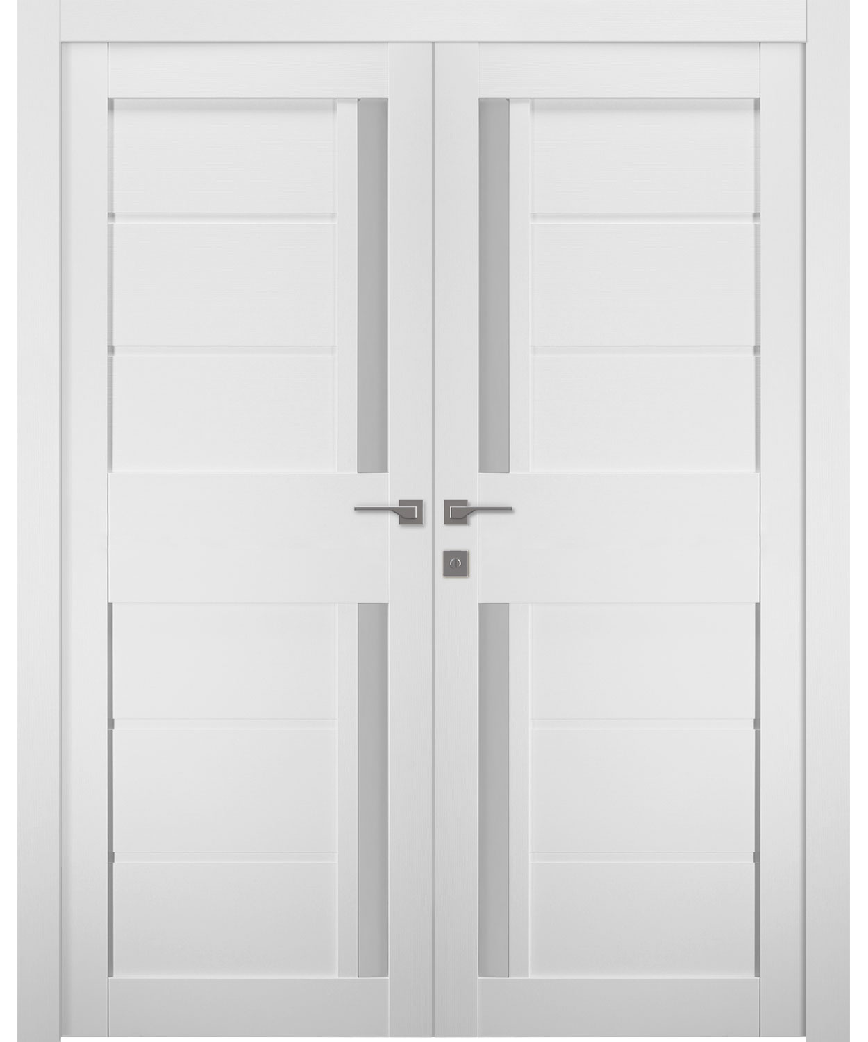 ESTA VETRO BIANCO NOBLE CLOSET BELLDINNI MODERN INTERIOR DOOR - 1