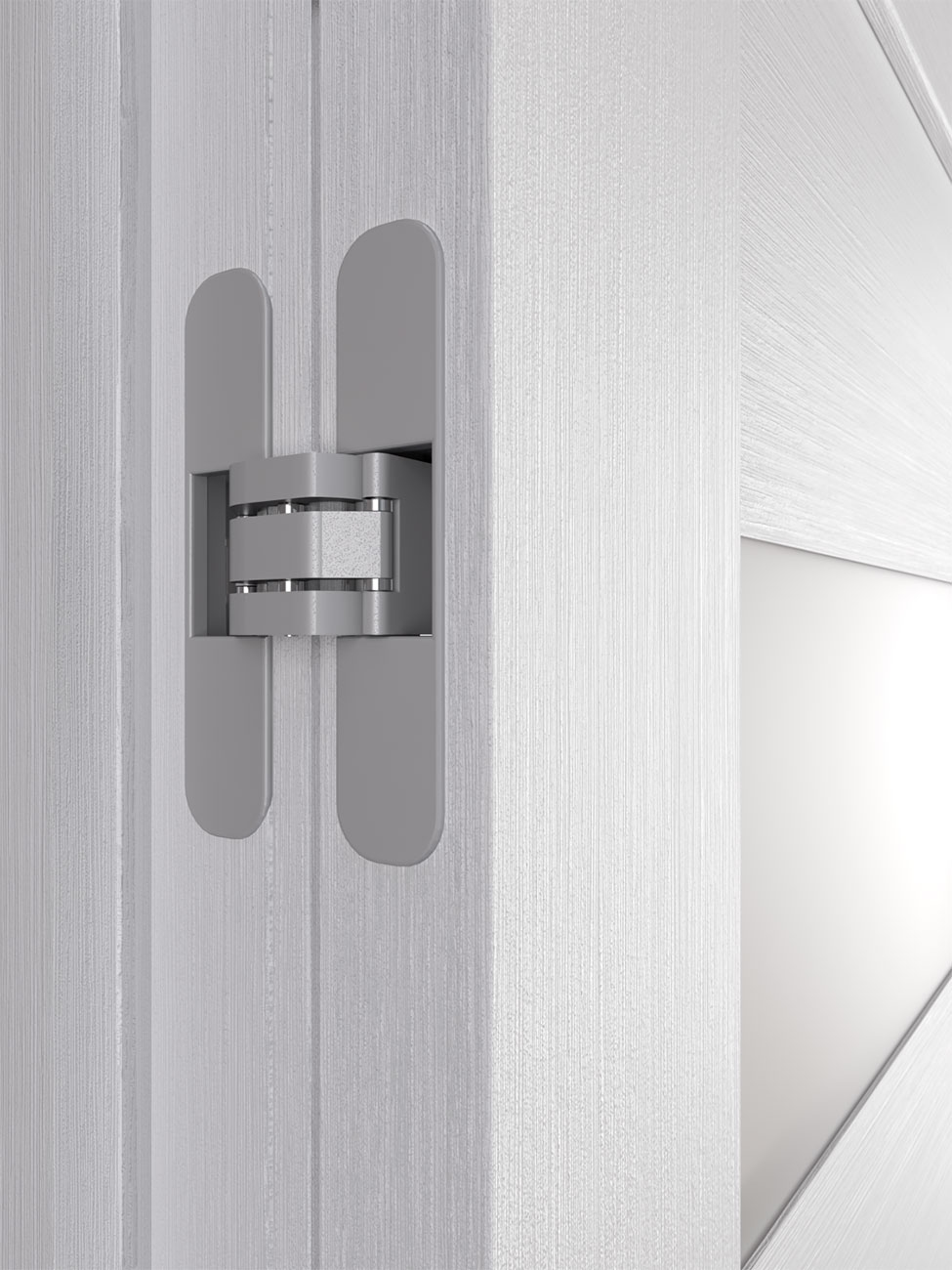 LETI VETRO BIANCO NOBLE SWING BELLDINNI MODERN INTERIOR DOOR - 3