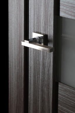 KINA VETRO GRAY OAK DOUBLE POCKET DOORS BELLDINNI MODERN INTERIOR DOOR - 5