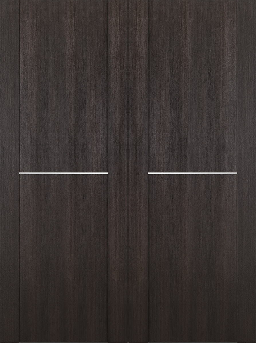 AVON 01 1H VERALINGA OAK DOUBLE BARN BELLDINNI MODERN INTERIOR DOOR - 2