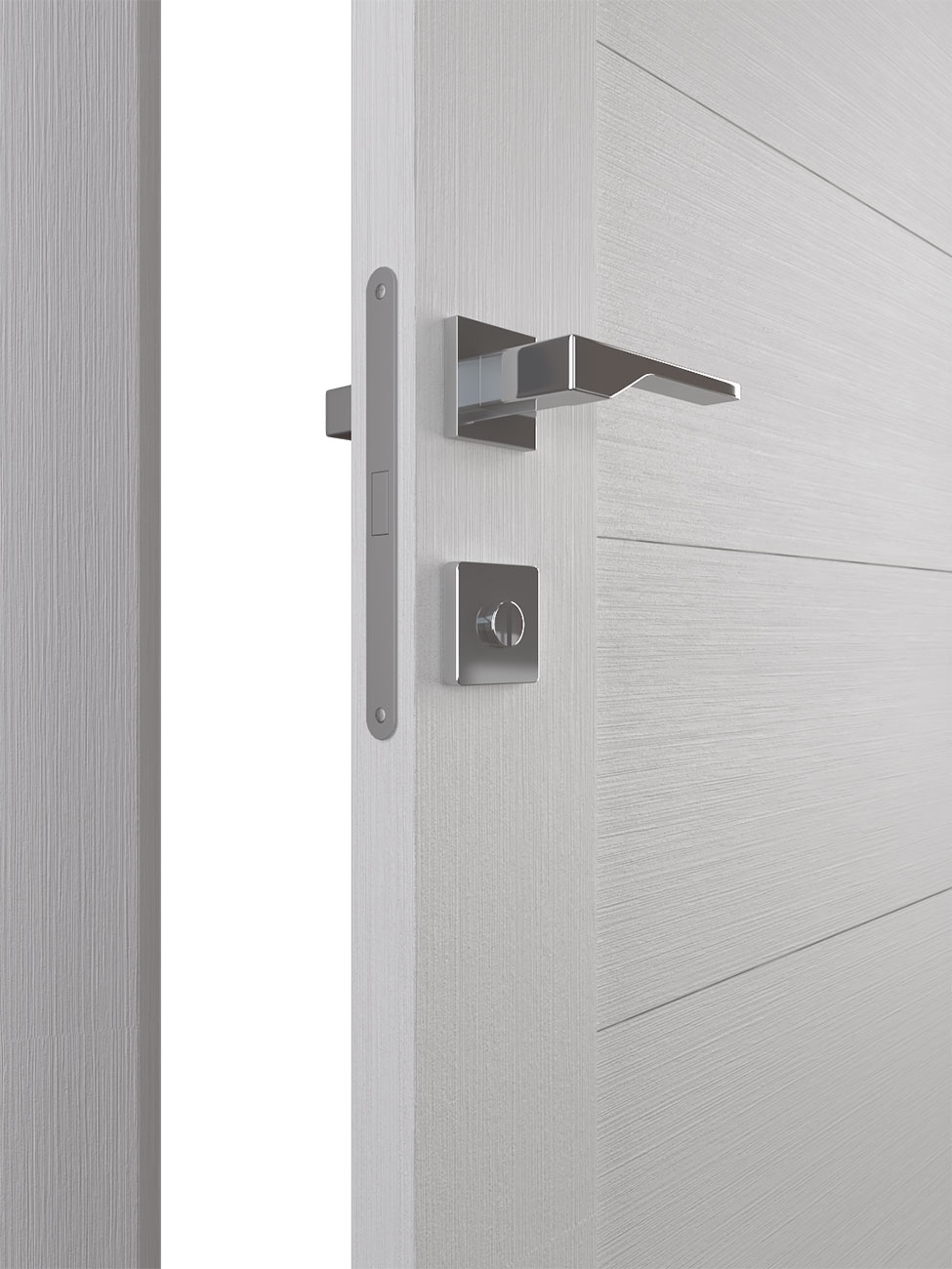 PERLA VETRO BIANCO NOBLE SWING BELLDINNI MODERN INTERIOR DOOR - 4