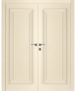 PALAZZO 1 IVORY DOUBLE BELLDINNI MODERN INTERIOR DOOR - 1