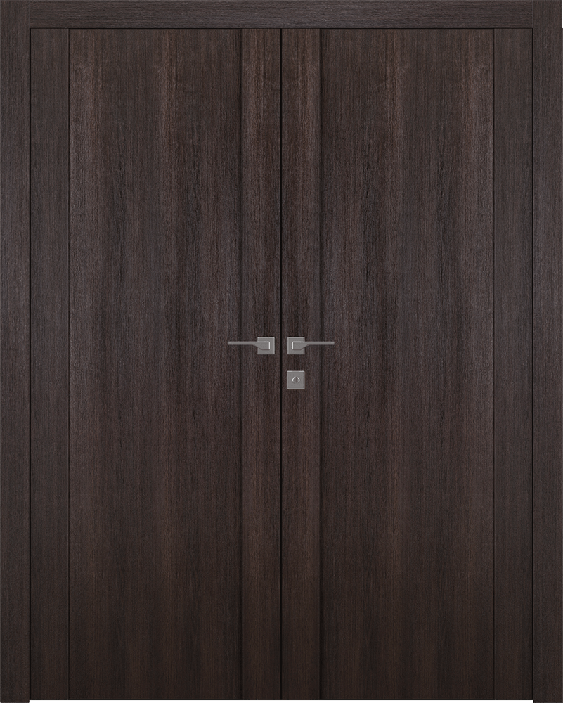 AVON 01 VERALINGA OAK DOUBLE BELLDINNI MODERN INTERIOR DOOR - 1