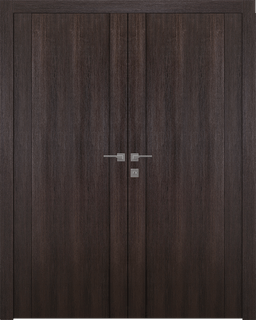 AVON 01 VERALINGA OAK DOUBLE BELLDINNI MODERN INTERIOR DOOR - 1