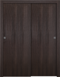 OPTIMA 2V VERALINGA OAK BYPASS DOORS BELLDINNI MODERN INTERIOR DOOR - 1