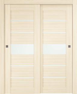 AVON 07-06 VETRO LOIRE ASH BYPASS DOORS BELLDINNI MODERN INTERIOR DOOR - 1
