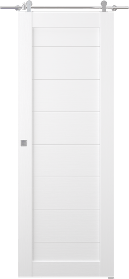 ERMI BIANCO NOBLE BARN BELLDINNI MODERN INTERIOR DOOR - 5