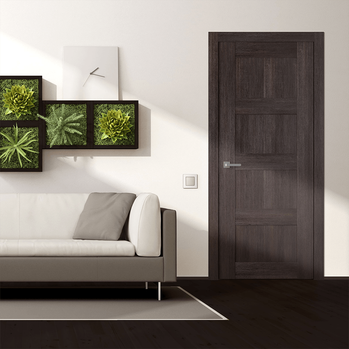 AVON 07 3R VERALINGA OAK BYPASS BELLDINNI MODERN INTERIOR DOOR - 7