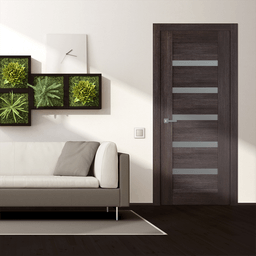 AVON 07-04 VETRO VERALINGA OAK BARN BELLDINNI MODERN INTERIOR DOOR - 4