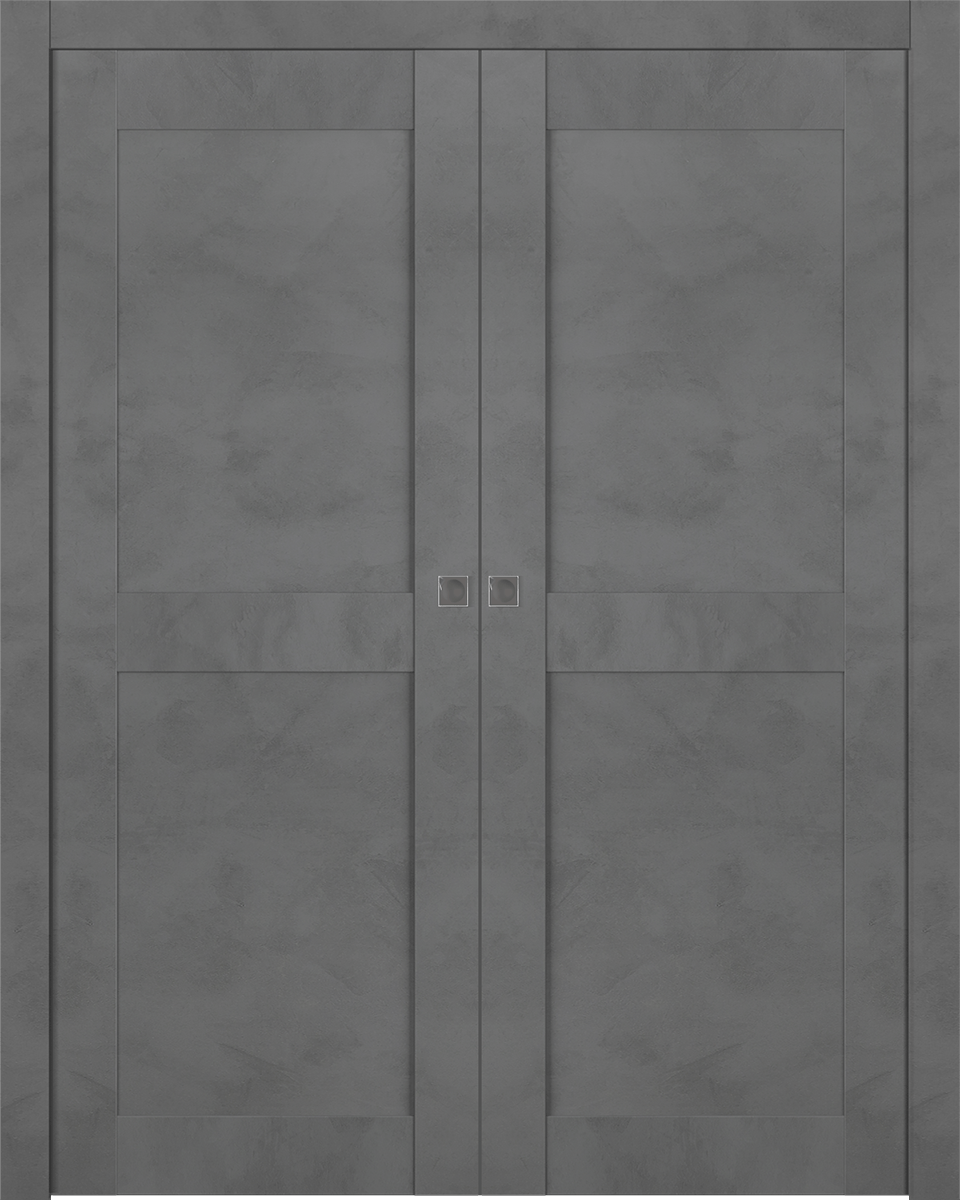 AVON 07 RN DARK URBAN DOUBLE POCKET BELLDINNI MODERN INTERIOR DOOR - 1