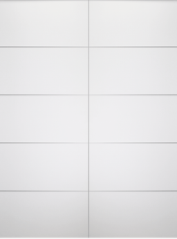 PALLADIO 4H BIANCO NOBLE DOUBLE BARN BELLDINNI MODERN INTERIOR DOOR - 2
