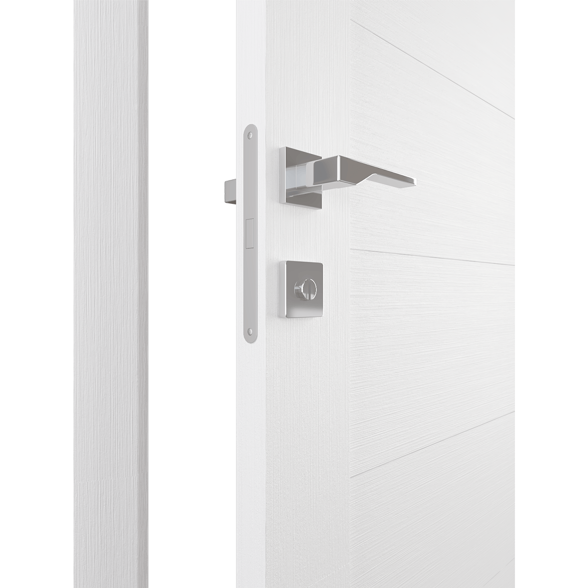 GINA VETRO BIANCO NOBLE BYPASS DOORS BELLDINNI MODERN INTERIOR DOOR - 2
