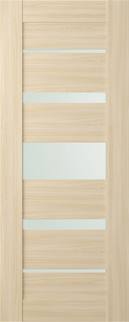 AVON 07-03 VETRO LOIRE ASH INVISIBLE METAL FRAME BELLDINNI MODERN INTERIOR DOOR - 3