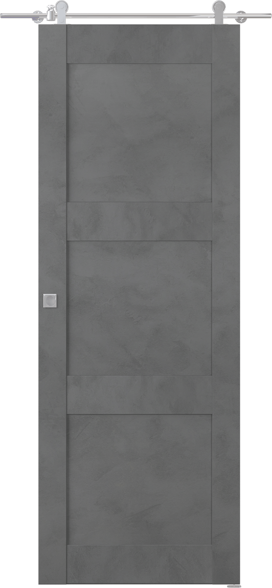 AVON 07 2RN DARK URBAN BARN BELLDINNI MODERN INTERIOR DOOR - 1