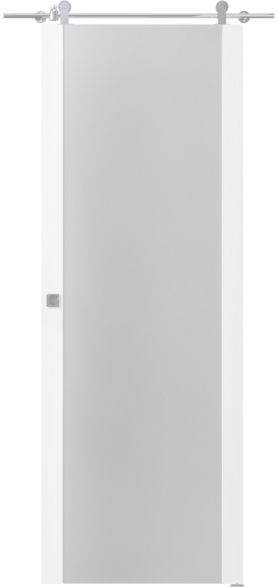 PALLADIO 202 VETRO BIANCO NOBLE BARN DOORS BELLDINNI MODERN INTERIOR DOOR - 1