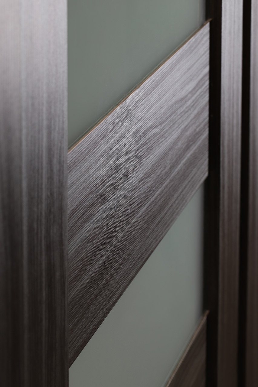 DELLA VETRO GRAY OAK BARN BELLDINNI MODERN INTERIOR DOOR - 4