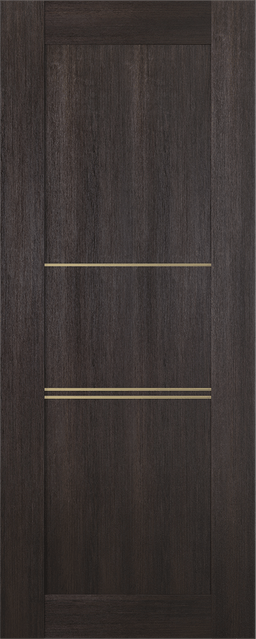 AVON 07 3H GOLD VERALINGA OAK SLAB BELLDINNI MODERN INTERIOR DOOR - 1
